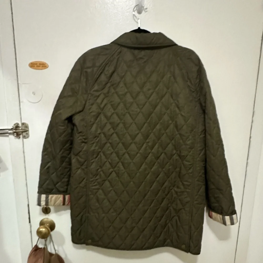 Burberry Quilted Nylon Jacket - Green - Large - Picture 2 of 4
